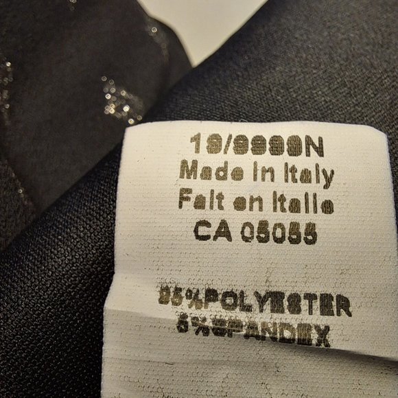 M made in ITALY from SUNDANCE catalog NWT Dress Sz S LACE & BOW CUFFS SHEER ARMS - Picture 12 of 12